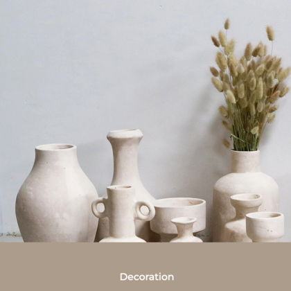 NEW BRAND : vases and tables